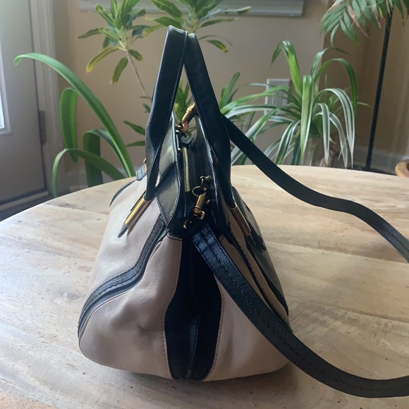 CHLOÈ Alice 2-Way Leather Satchel/Crossbody Bag - Picture 4 of 15